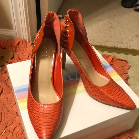 Shoes - Coral Stilettos -4 inches